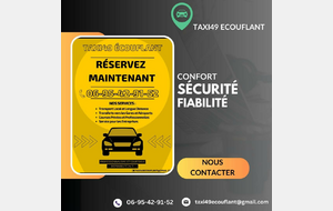 Taxi 49 Ecouflant - partenaire de l'ASE et des Ecouflantais