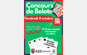 Concours de Belote