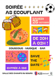 Soirée Foot Tarif étudiant